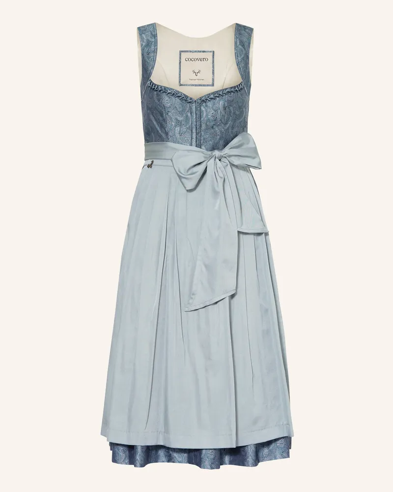CocoVero Dirndl Annelie blau Petrol