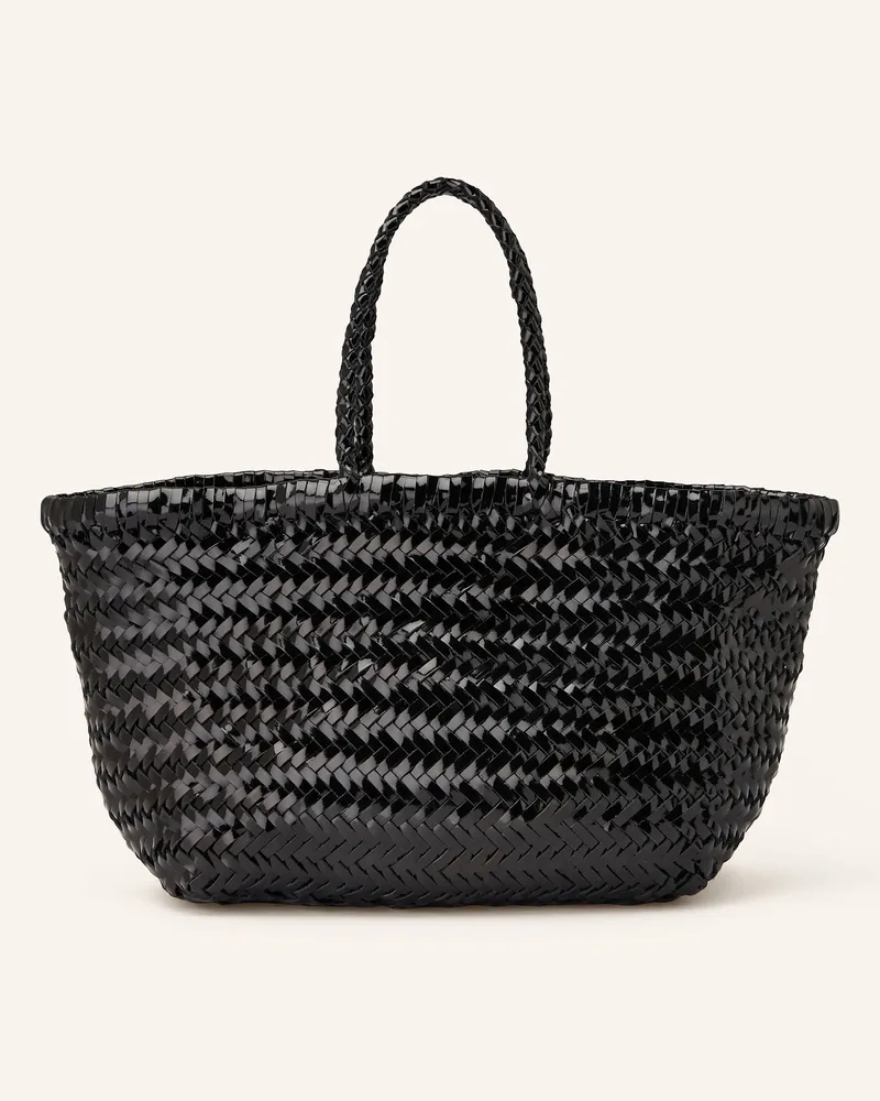Dragon Diffusion Handtasche BAMBOO TRIPLE JUMP SMALL Schwarz