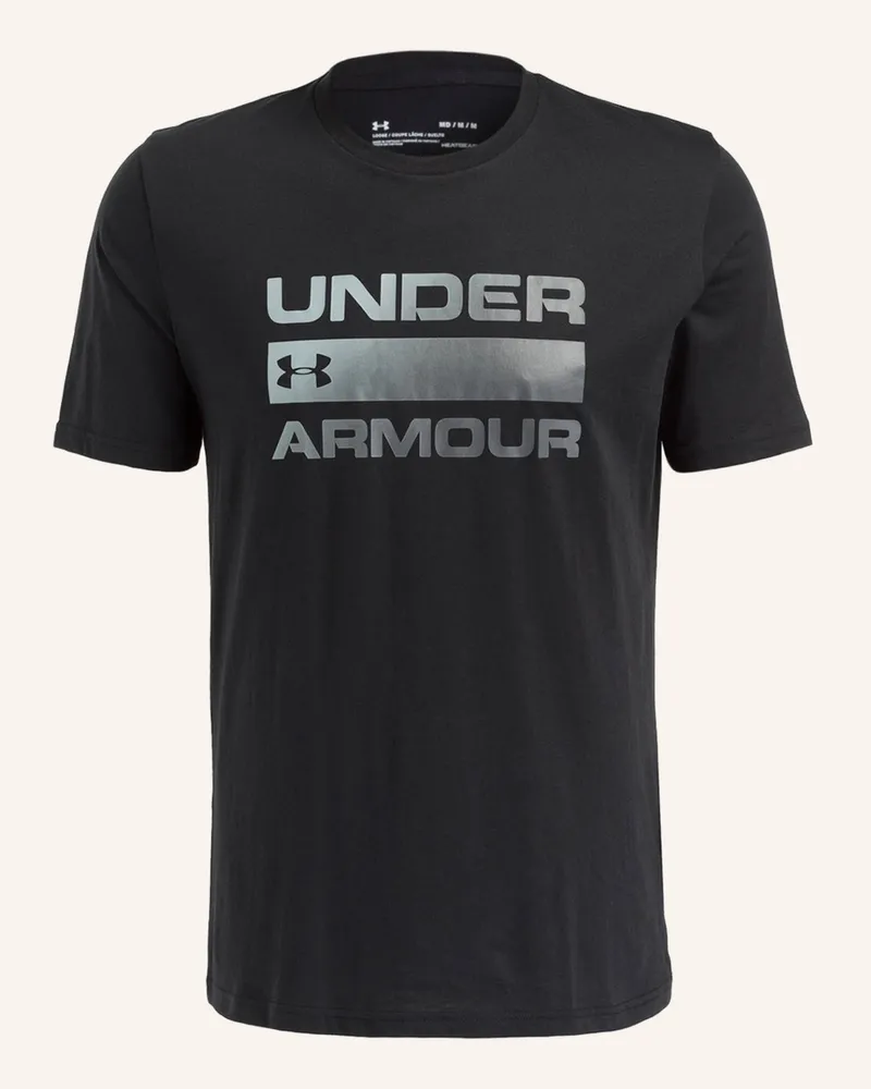 Under Armour T-Shirt UA TEAM ISSUE WORDMARK Schwarz