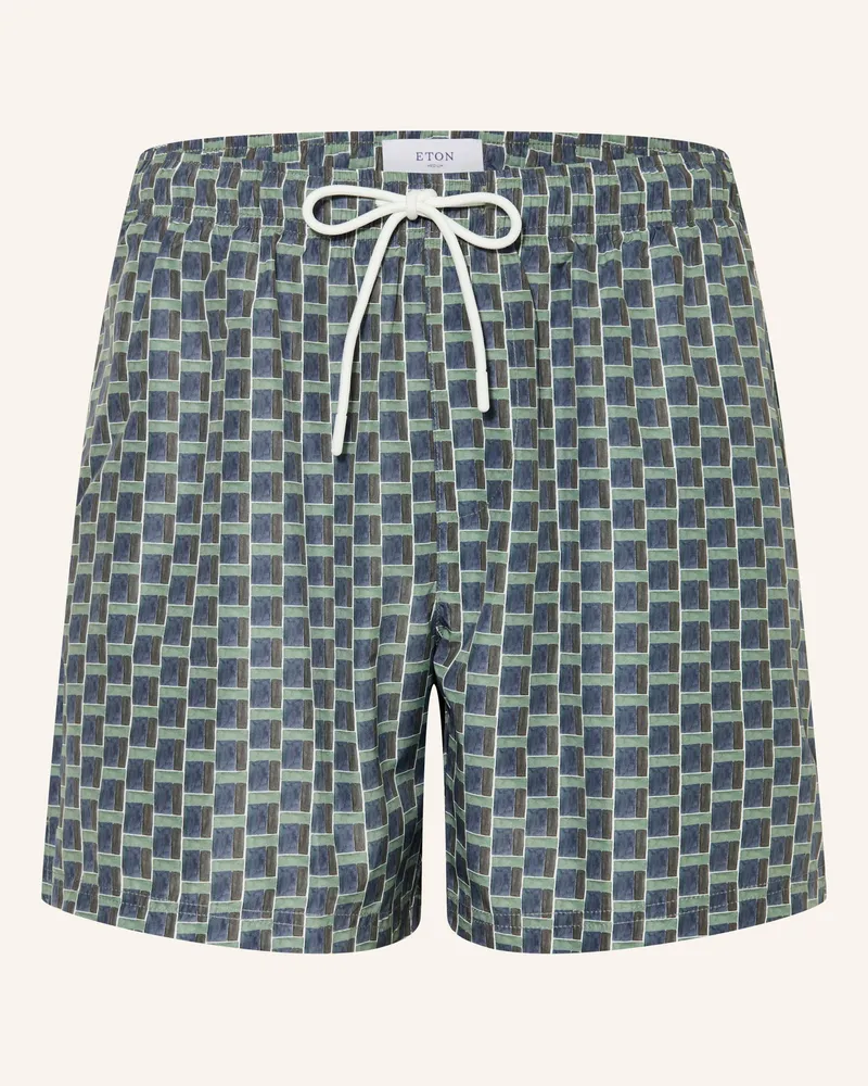 Eton Badeshorts blau Blaugrau