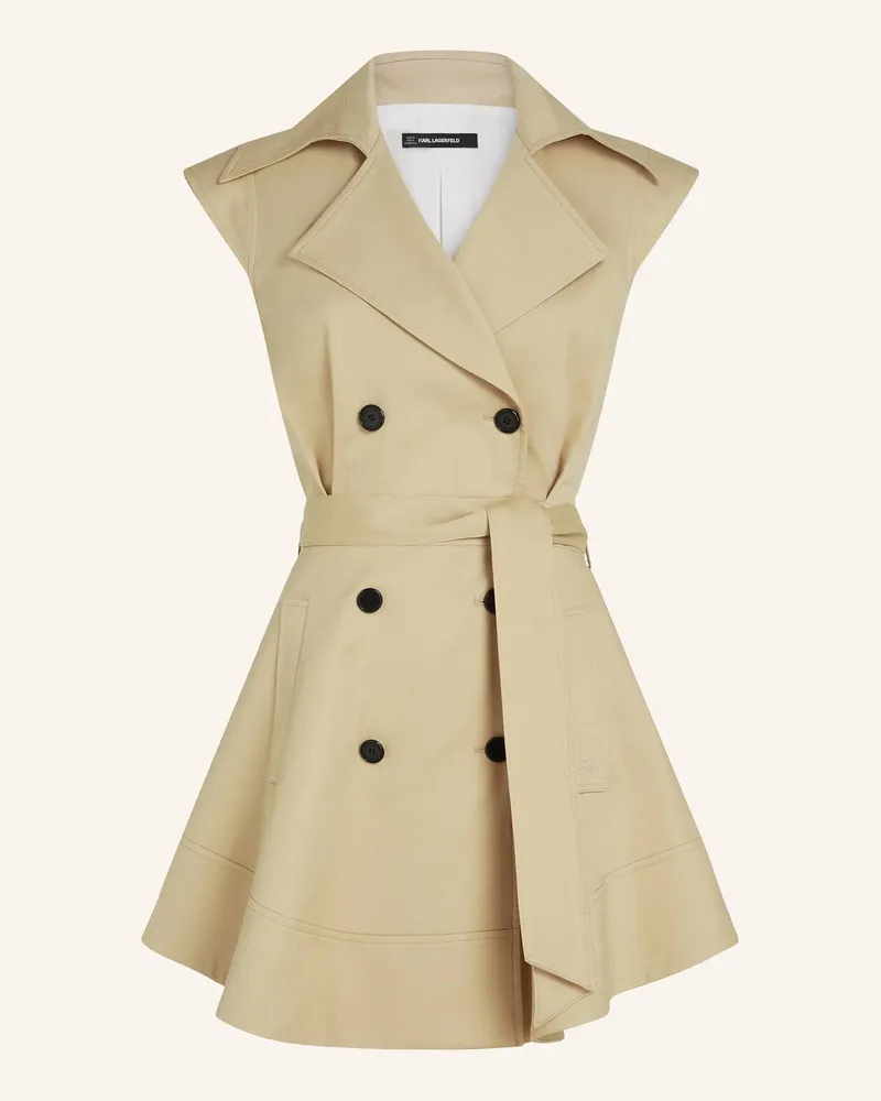 Karl Lagerfeld Kleid beige Beige
