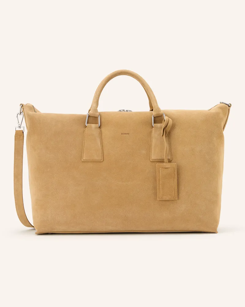 Sandro Reisetasche braun Camel