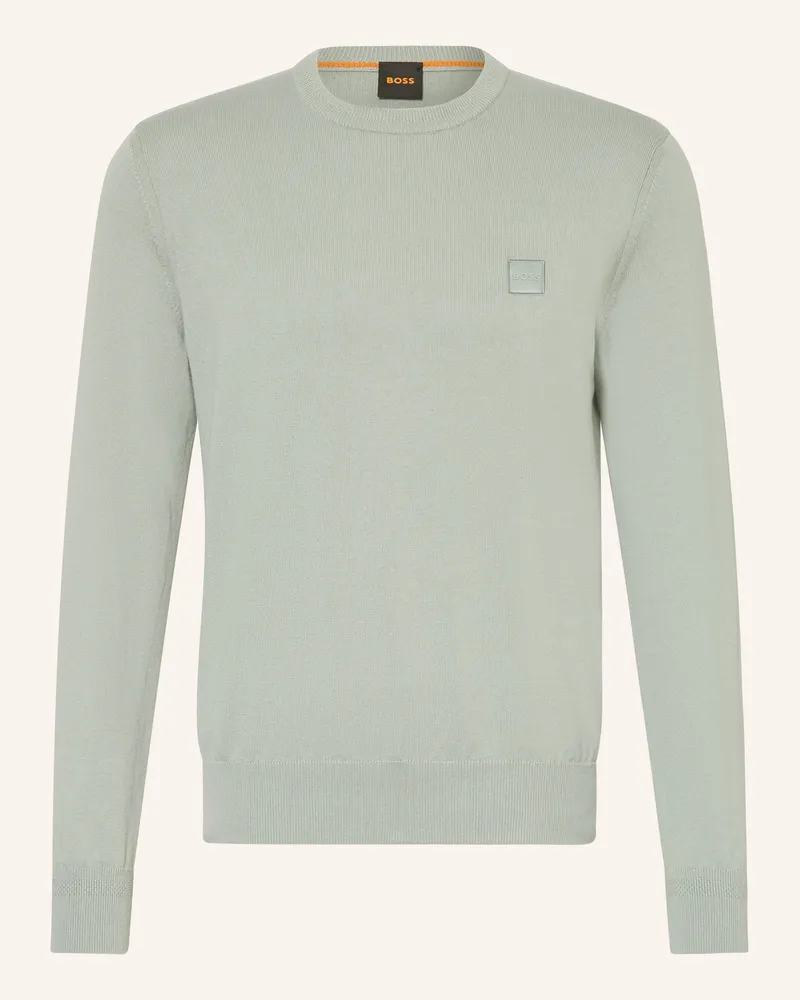 HUGO BOSS Pullover KANOVANO Hellgrün