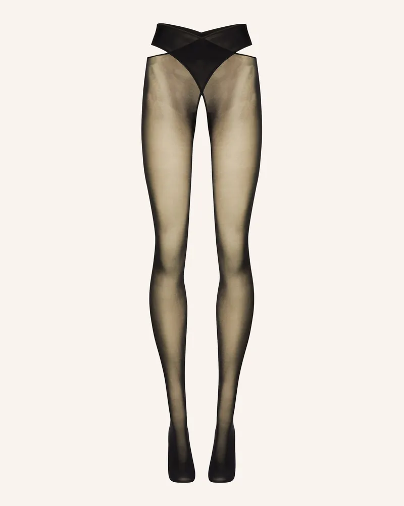 Wolford Wolford Tights Individual 12 Stay-Hip schwarz Schwarz