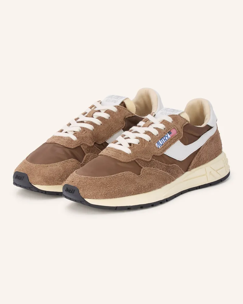 AUTRY Sneaker Reelwind Low braun Dunkelbraun