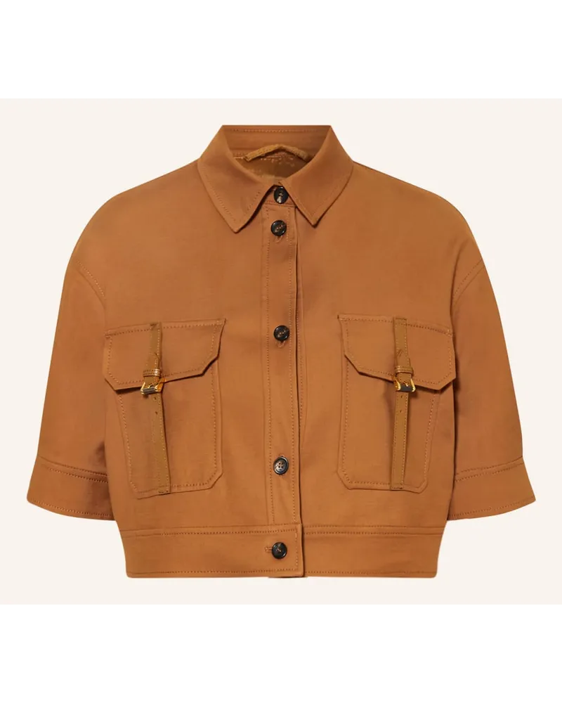 Max Mara Cropped-Overjacket AGIATE Orange