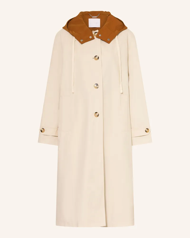 Rich&Royal Trenchcoat Zum Wenden beige Creme