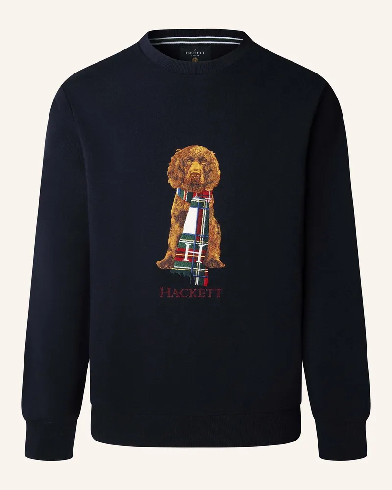 Hackett Sweatshirt HERITAGE HARRY CREW Blau