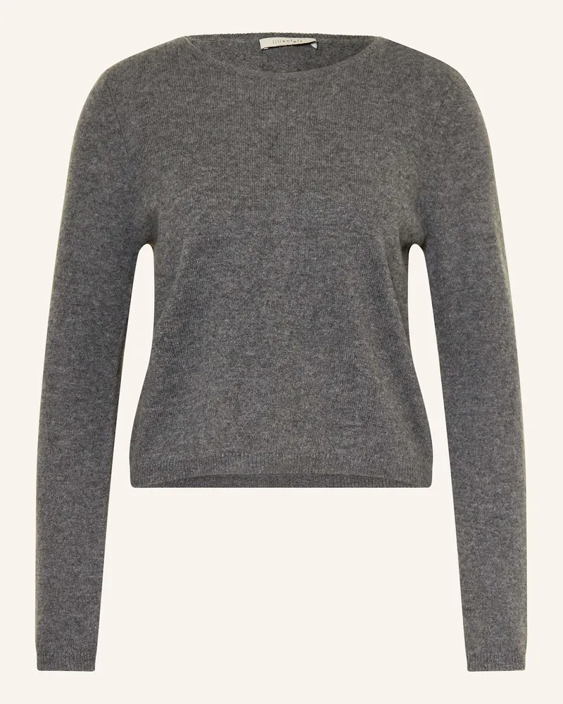 lilienfels Cashmere-Pullover Dunkelgrau