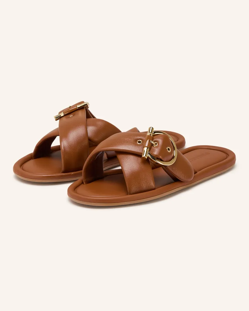 Ferragamo Pantoletten Elyzia braun Braun