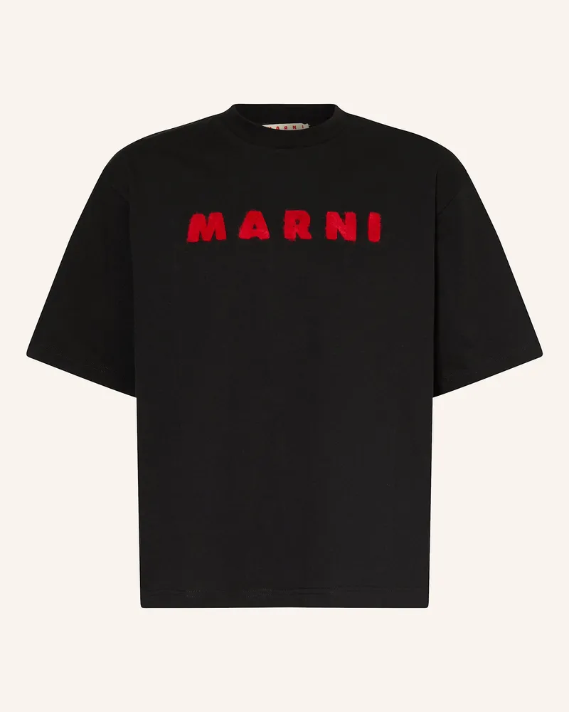 Marni T-Shirt LOGO Schwarz
