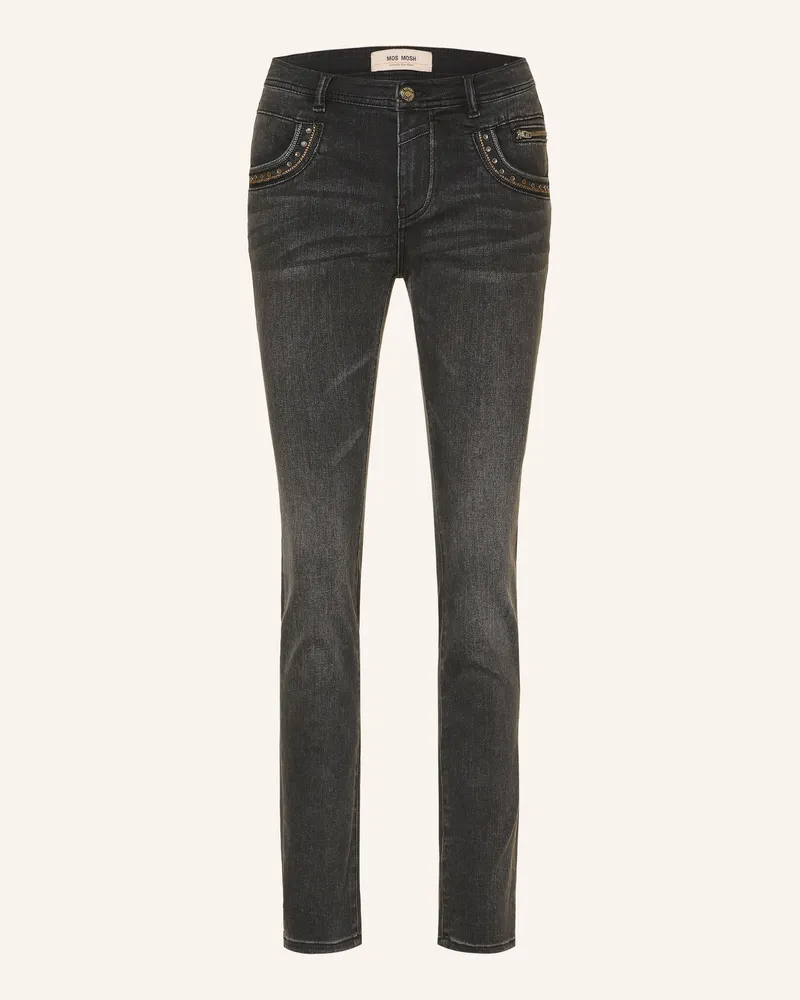 Mos Mosh Skinny Jeans Mmnaomi Teni Mit Nieten grau 850