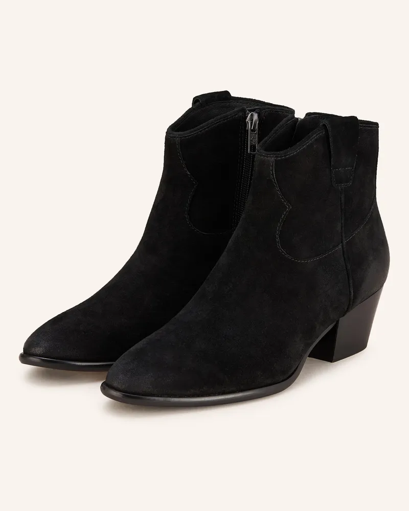 ash Cowboy Boots FAME Schwarz