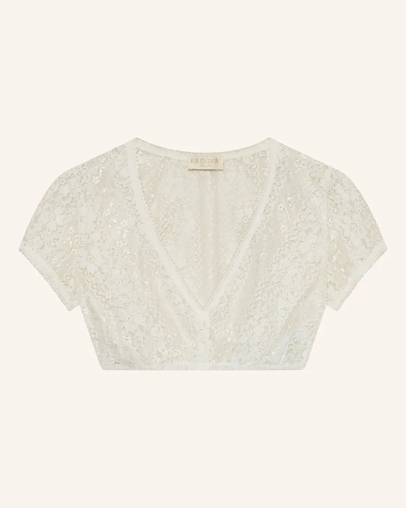 Krüger Dirndlbluse NANI Weiss