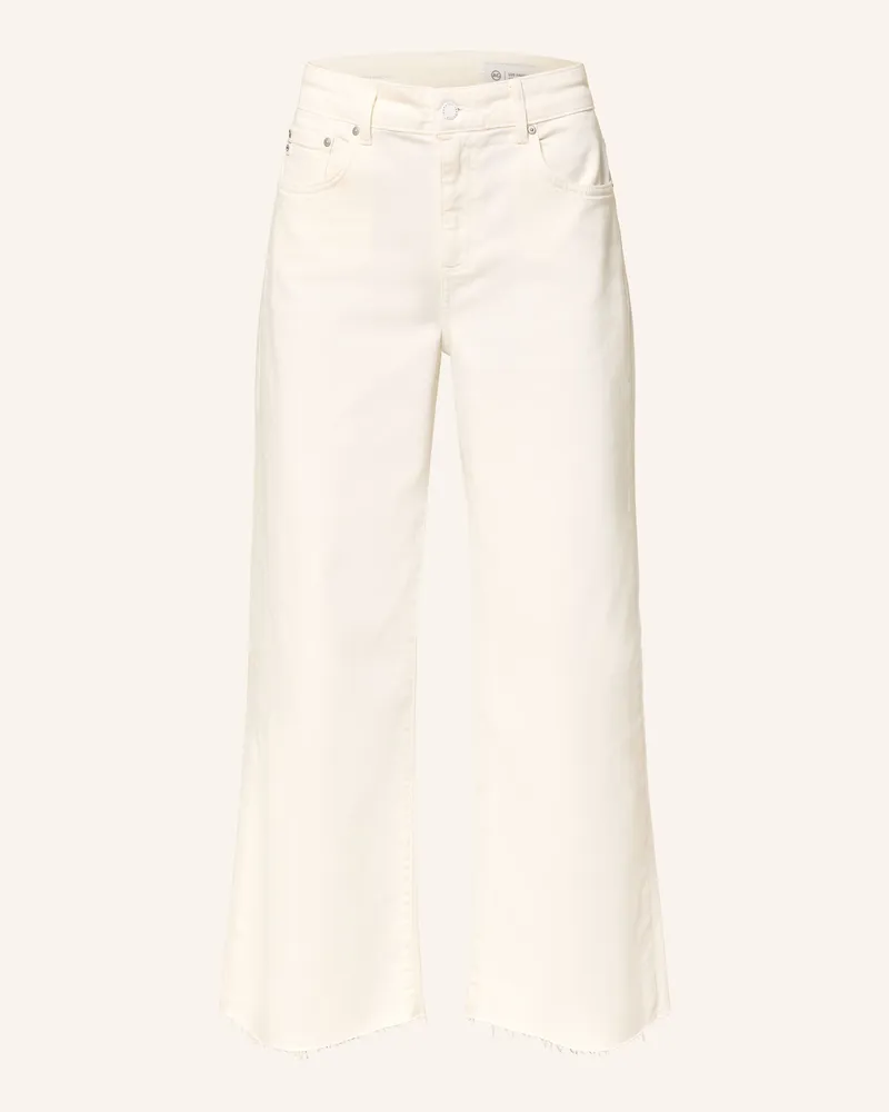 Adriano Goldschmied Wide Leg Jeans Saige weiss Mars
