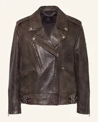 Belstaff Lederjacke FERROUS Beige