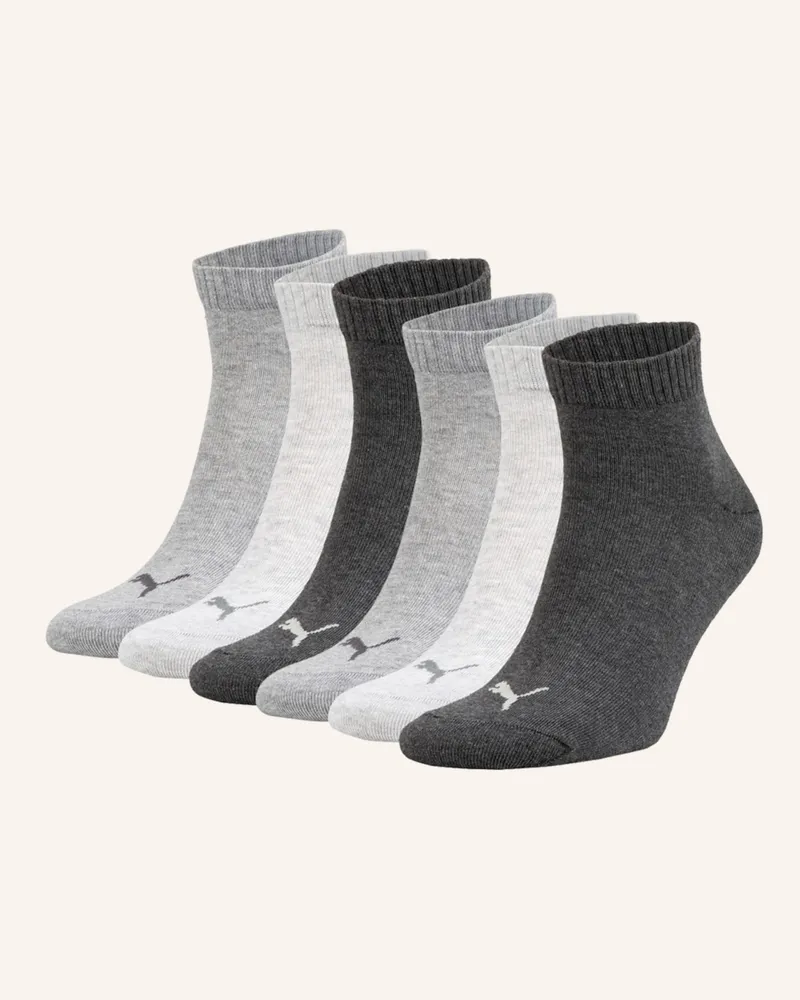 Puma 6er-Pack Strümpfe Everday grau 002