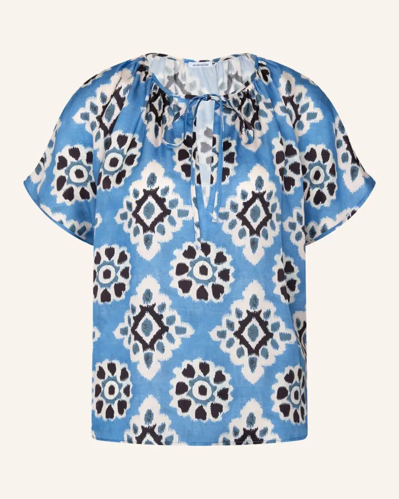 Seidensticker Tunika blau Blau