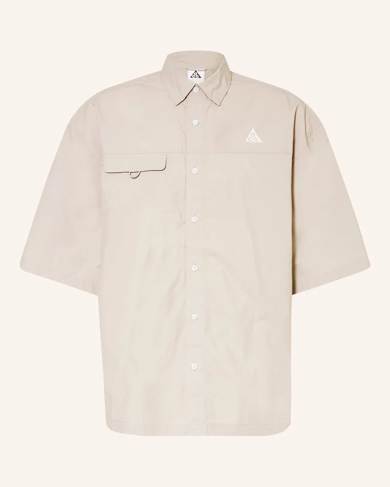 Nike Outdoor-Hemd Acg 'Oorb Weaver' grau Hellgrau