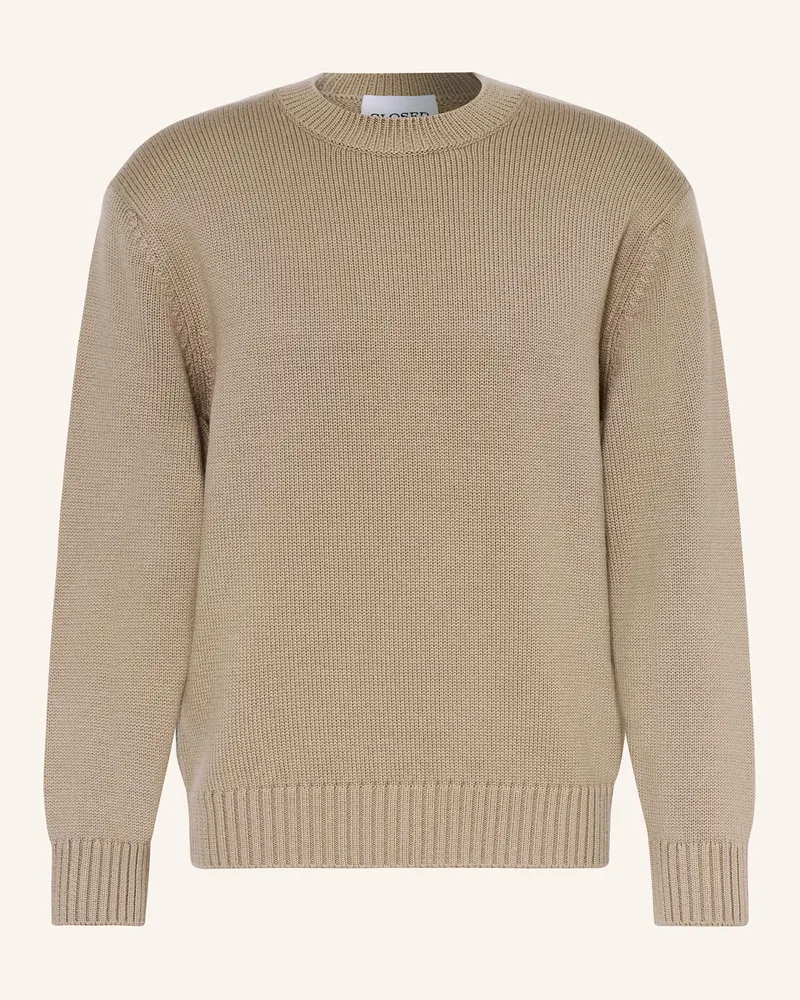 Closed Pullover Beige