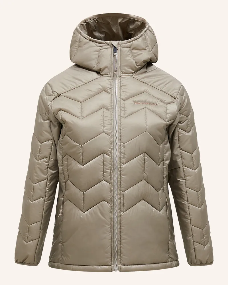 Peak Performance Steppjacke Hellbraun