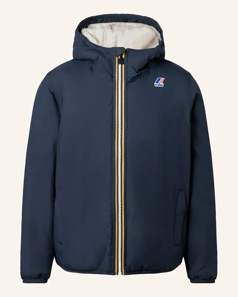 K-Way Funktionsjacke P. Le Vrai 4.0 Claude Orsetto blau Blau