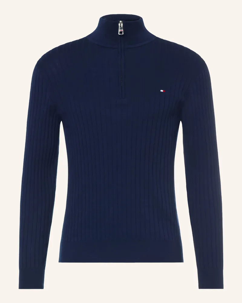 Tommy Hilfiger Troyer blau Dunkelblau