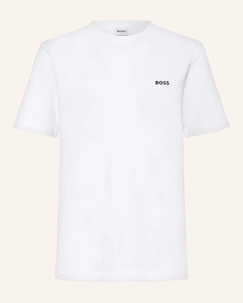 HUGO BOSS T-Shirt Logo Miini weiss Weiss