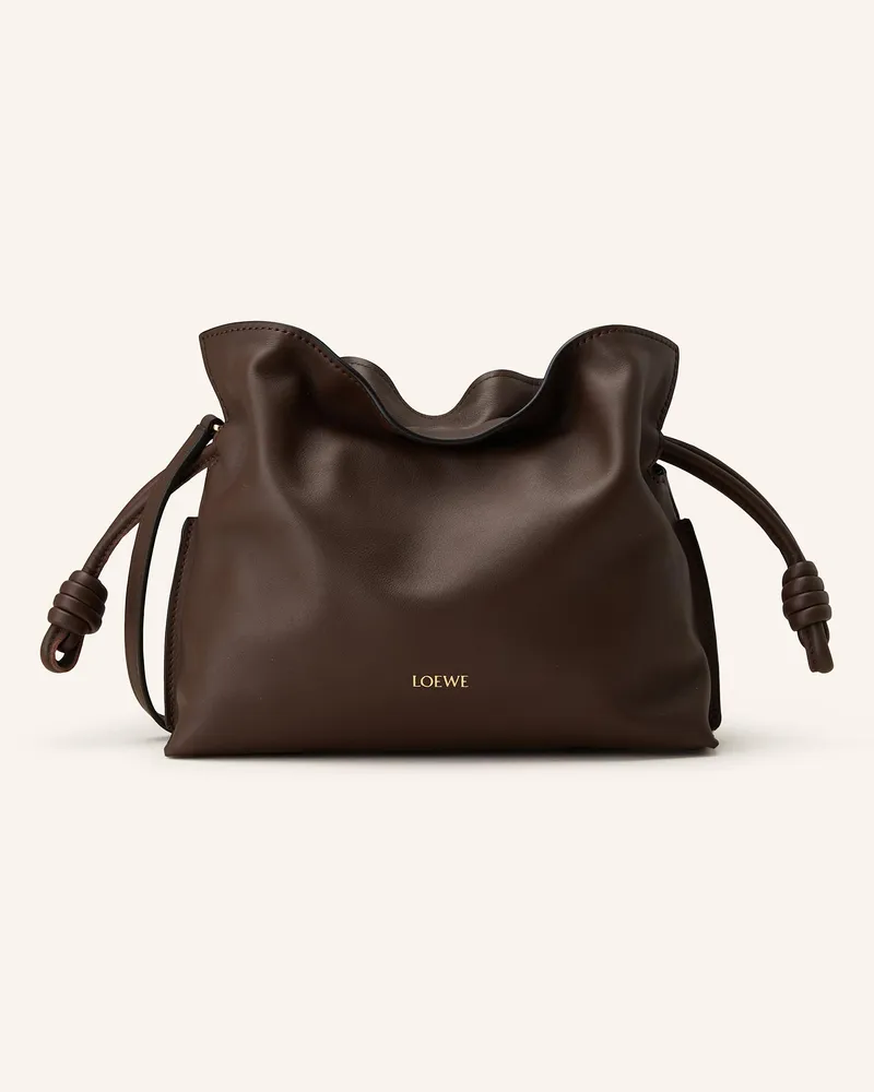 Loewe Umhängetasche FLAMENCO Dunkelbraun