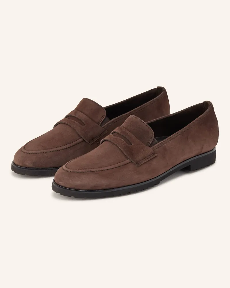 paul green Penny-Loafer Cacao braun Dunkelbraun