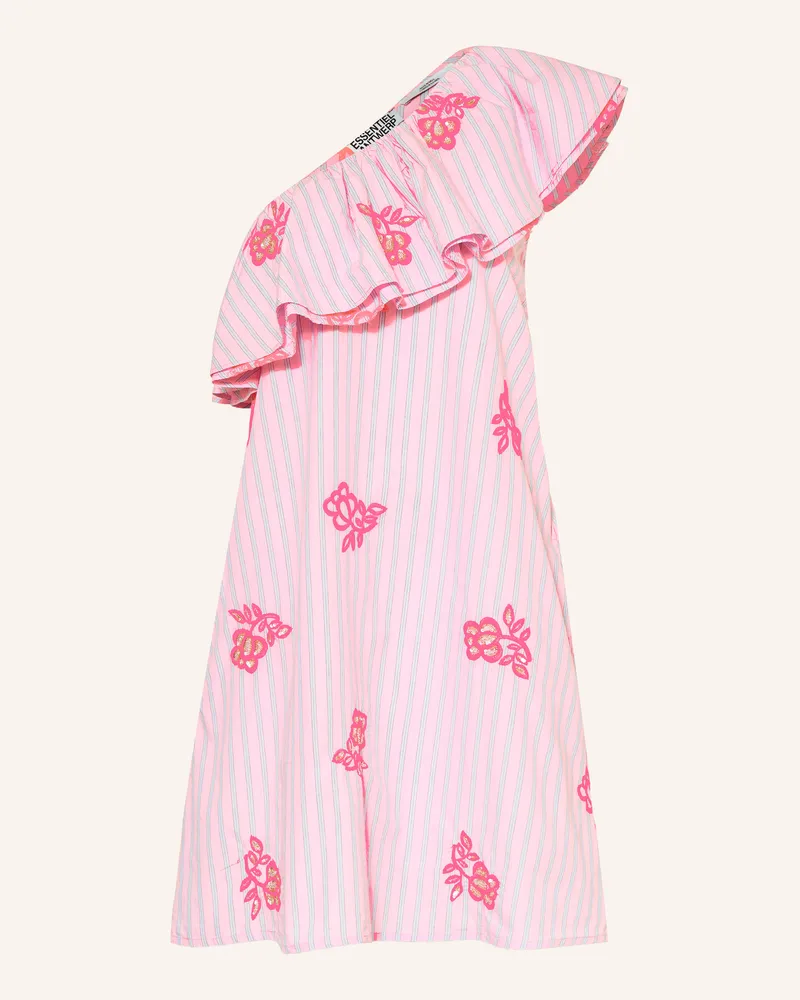 Essentiel One-Shoulder-Kleid Jusjus Mit Schmucksteinen Und Pailletten rosa Pink