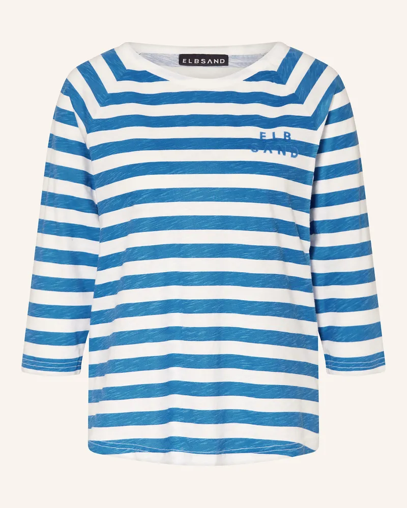 ELBSAND Shirt CELINA mit 3/4-Arm Weiss