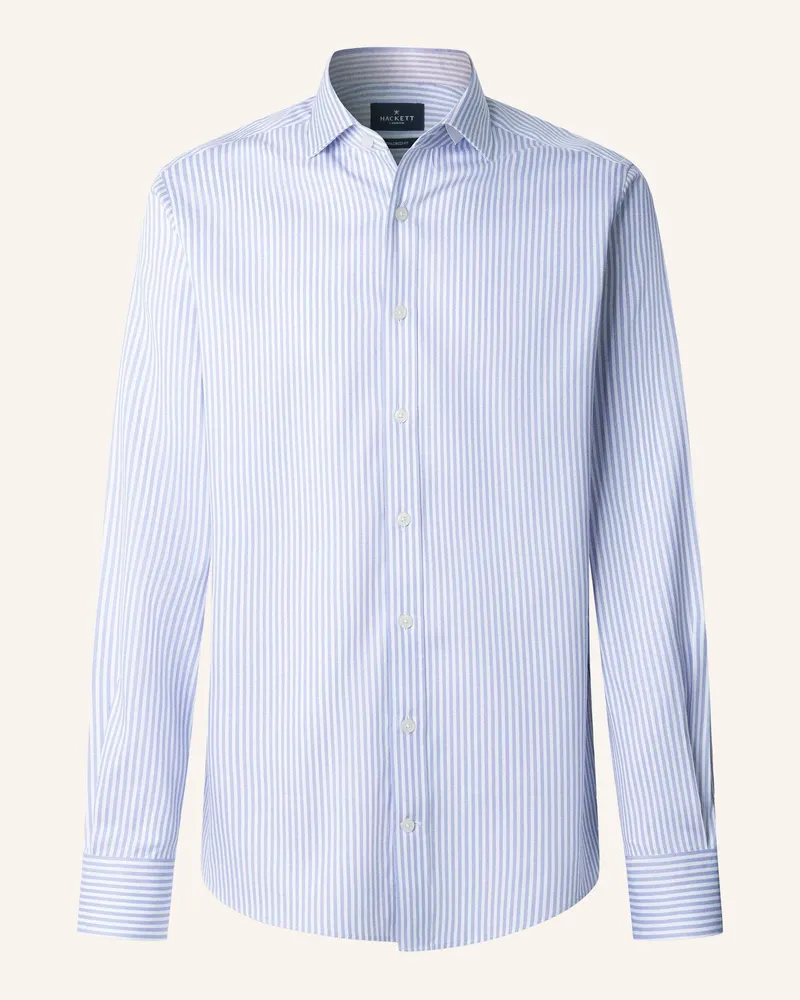 Hackett Freizeithemd Double Face Bengal Str blau Blau