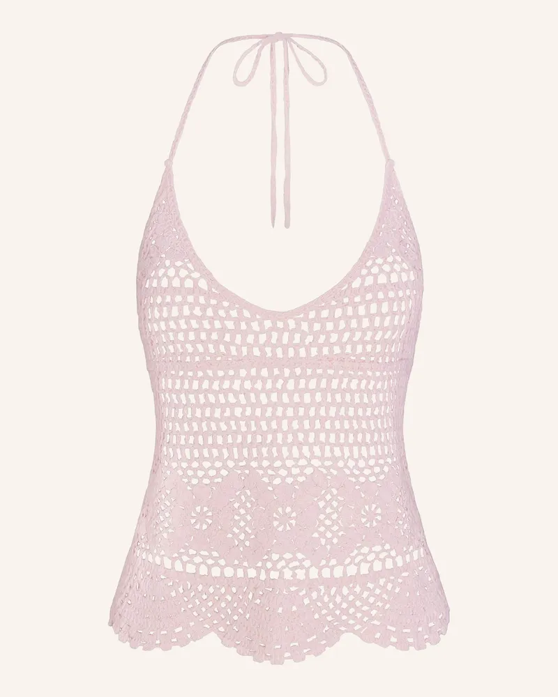 SKIMS Top Crochet Cover-Ups pink Cbm