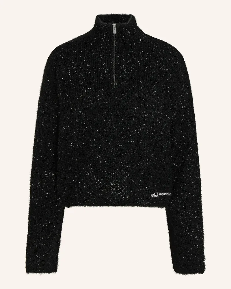 Karl Lagerfeld Sweatshirt schwarz Schwarz