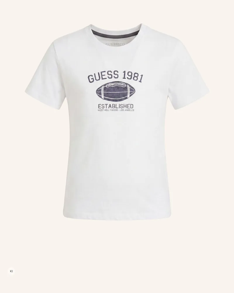 Guess T-Shirt weiss Weiss