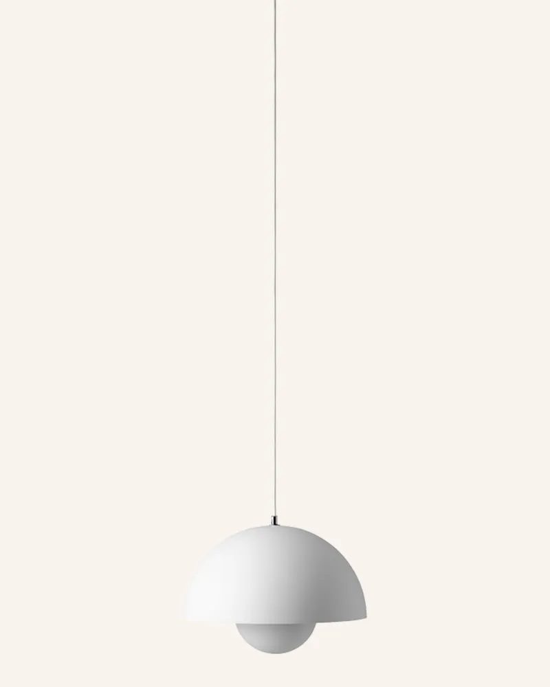 &Tradition Pendelleuchte FLOWERPOT VP7 Weiss