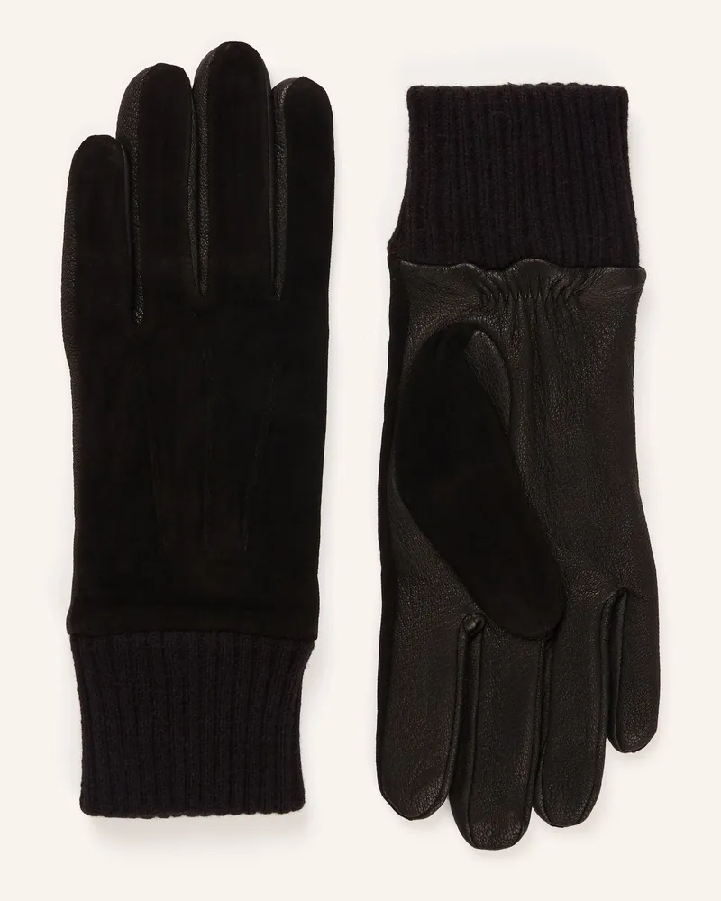 paul Handschuhe schwarz Schwarz