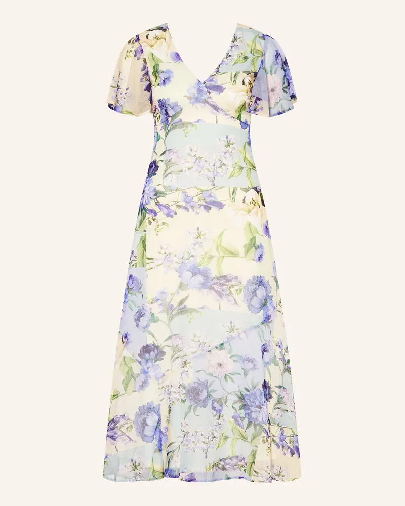 Lipsy  Kleid Mit Volants weiss Helllila