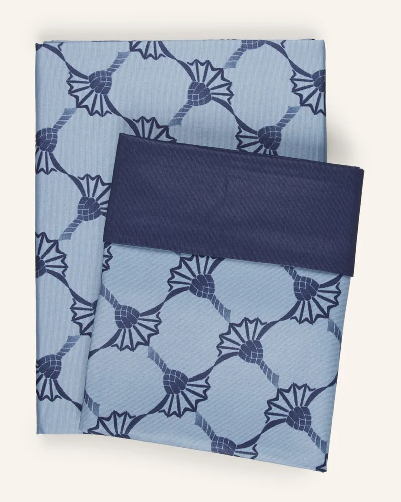 JOOP! Bettwäsche Cornflower Double Zum Wenden blau Blau