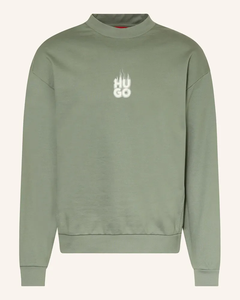 HUGO BOSS Sweatshirt DURUNGU Grün