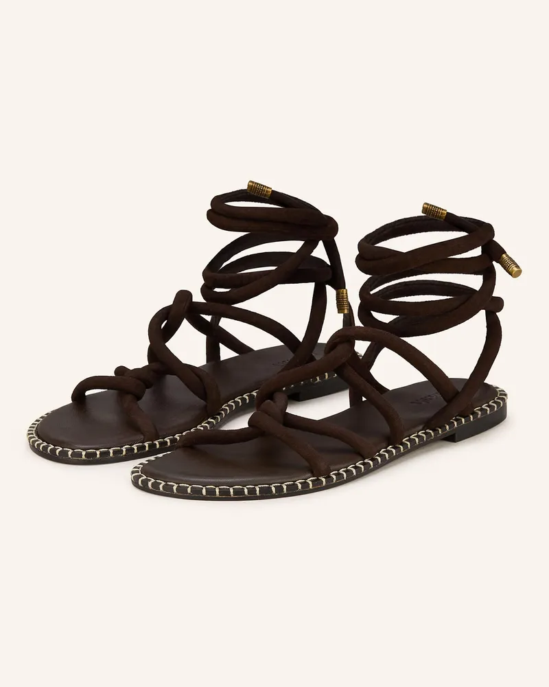 ba&sh Sandalen CUBA Dunkelbraun