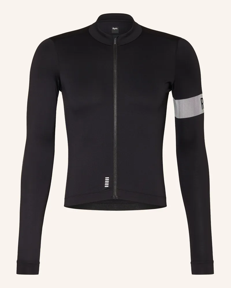 Rapha Radtrikot Pro Team Long Sleeve Midweight Jersey Ii schwarz Schwarz