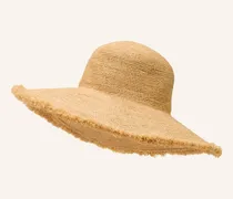 Strohhut beige