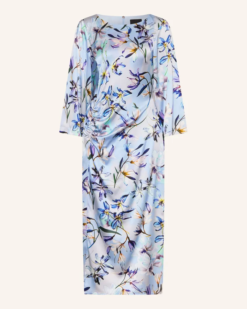 Marc Cain Etuikleid Aus Seide blau 319