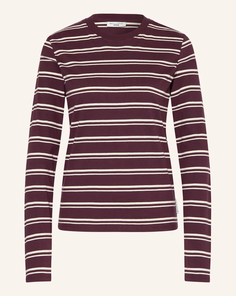 Marc O'Polo Longsleeve rot Dunkelrot