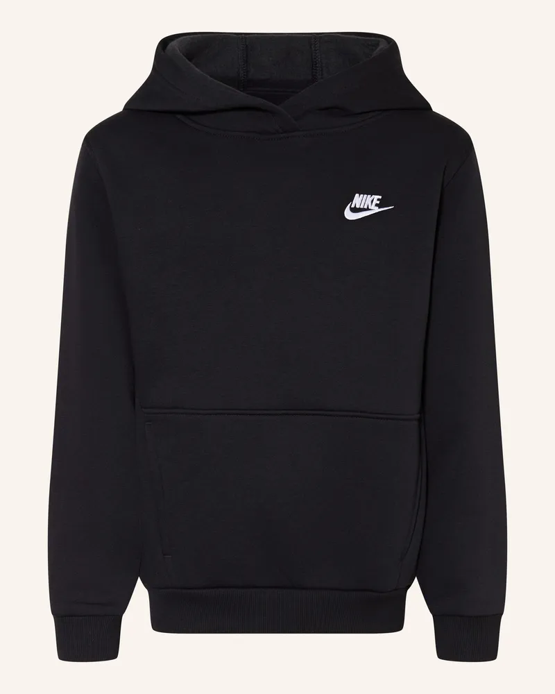 Nike Hoodie Sportswear Club Fleece schwarz Schwarz