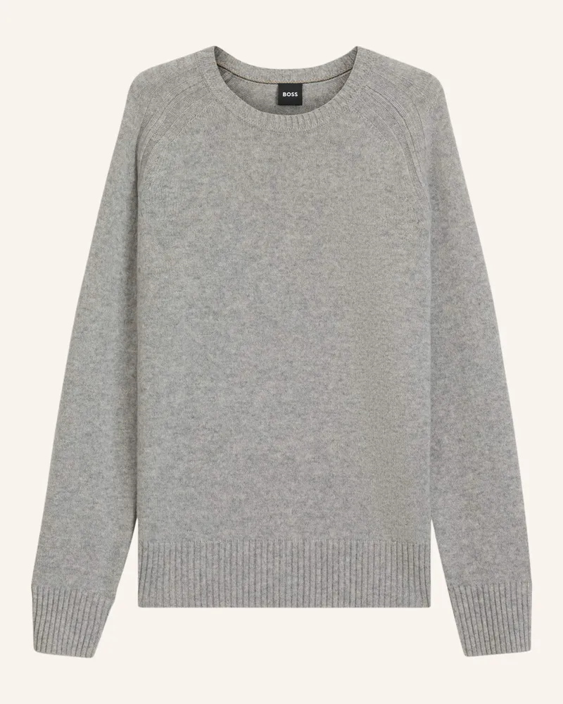 HUGO BOSS Pullover H-HALVO Regular Fit Grau