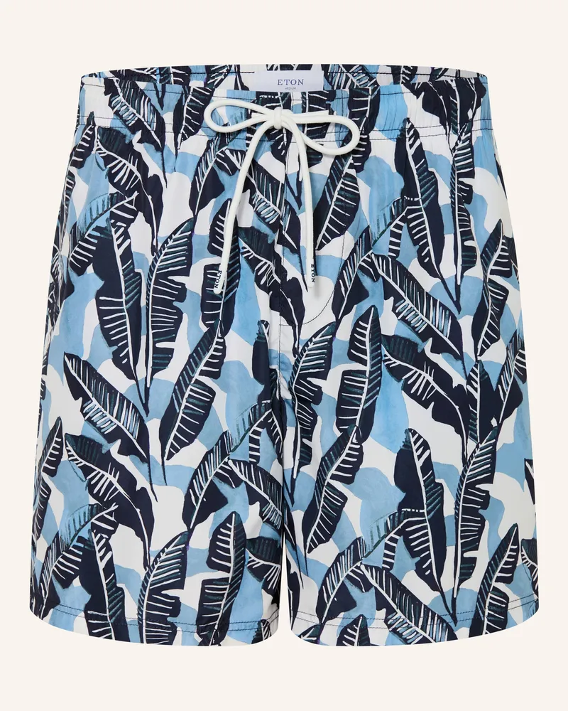 Eton Badeshorts schwarz Schwarz