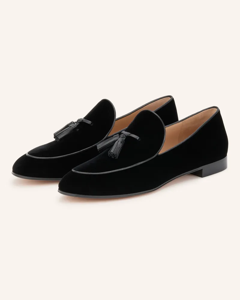 Gianvito Rossi Slipper Vittoria schwarz Schwarz